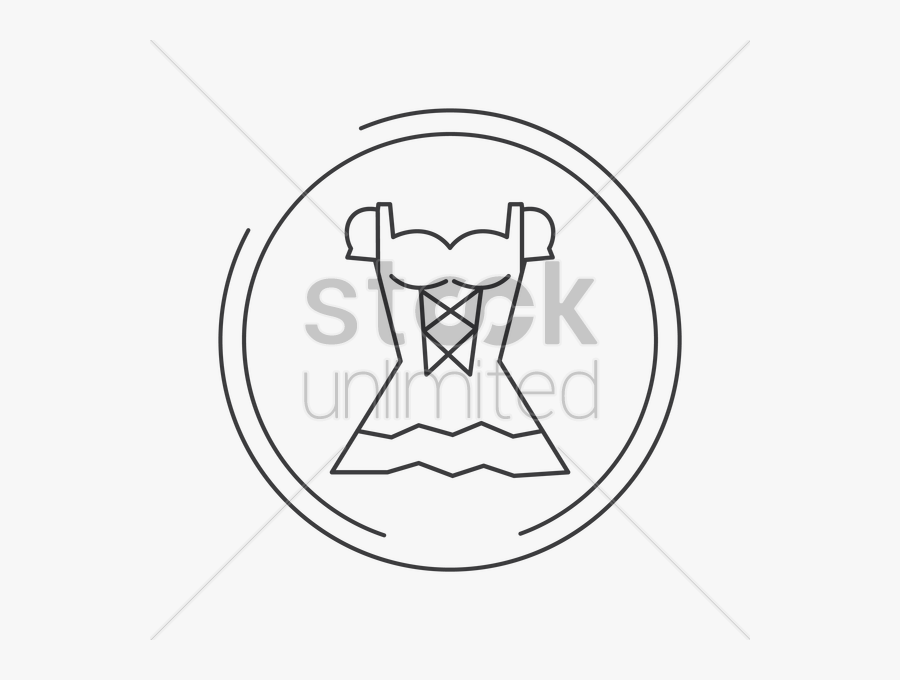 Black And White Clipart Traditional Clothing From Jordan, Transparent Clipart