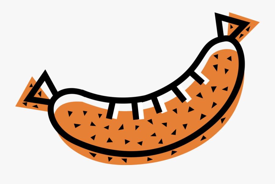 Vector Illustration Of German Bratwurst Oktoberfest - Bratwurst Clipart Oktoberfest, Transparent Clipart