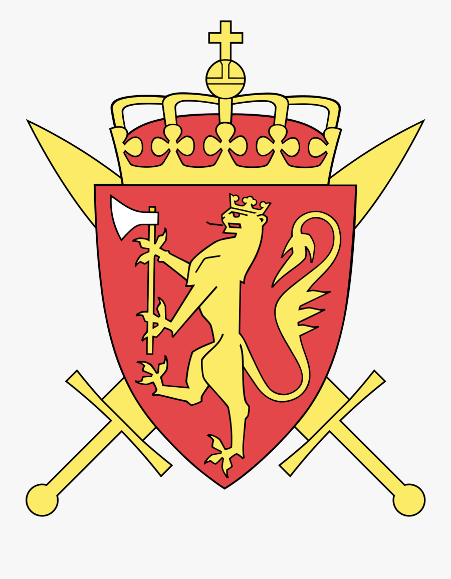 Clip Art Armed Forces Wikipedia - Norway Coat Of Arms, Transparent Clipart