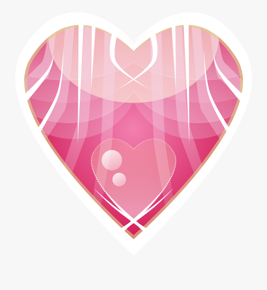 Abstract Heart Pink Png - Icon, Transparent Clipart