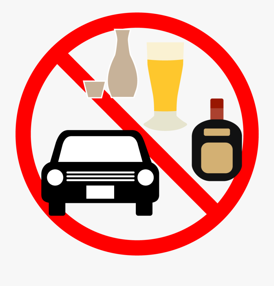 Drunk Driving Prohibition - No Global Warming Sign, Transparent Clipart