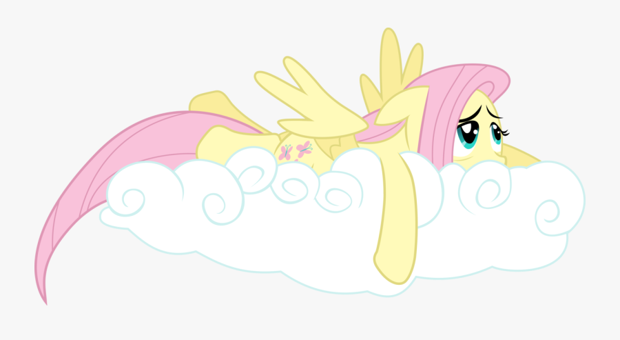 Artist Regolithx Fluttershy - My Little Pony Tired, Transparent Clipart