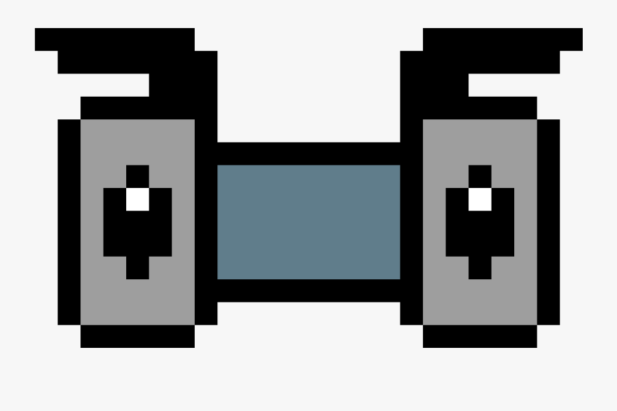 Pixel Art Enter The Gungeon Bullet , Transparent Cartoons - Cross, Transparent Clipart