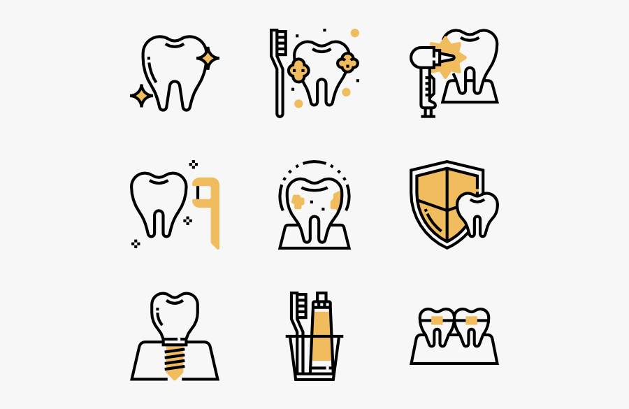 牙医 Icon, Transparent Clipart