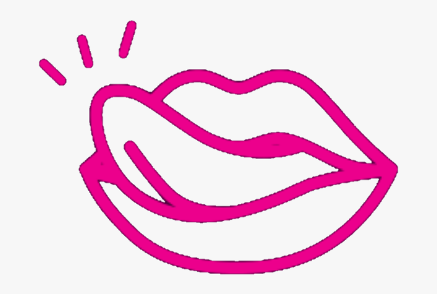 #neon #lips #lip #sexy #neonlights #neoncolor #neoneffect - Sexy Neon Png, Transparent Clipart
