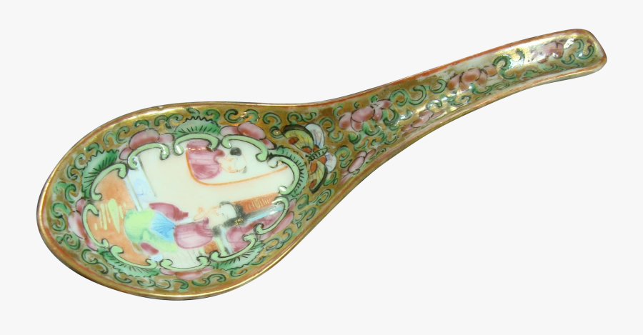 Clip Art Chinese Soup Spoons - Chinese Spoon With Transparent Background, Transparent Clipart