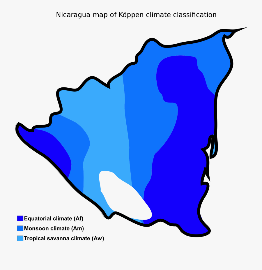 Plumbing Clipart Job - Koppen Climate Map Nicaragua, Transparent Clipart