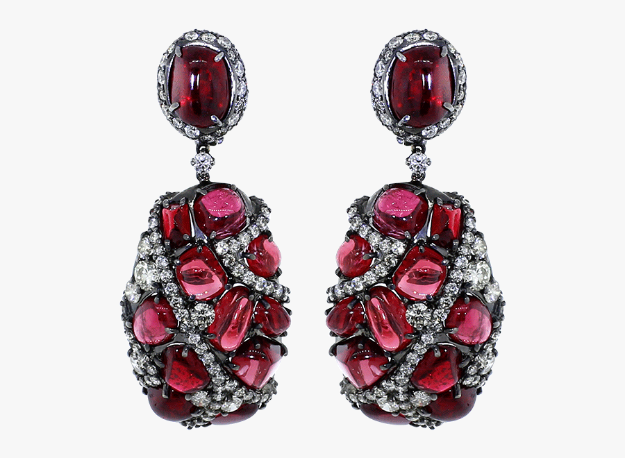 Transparent Diamond Earring Png - Earring, Transparent Clipart