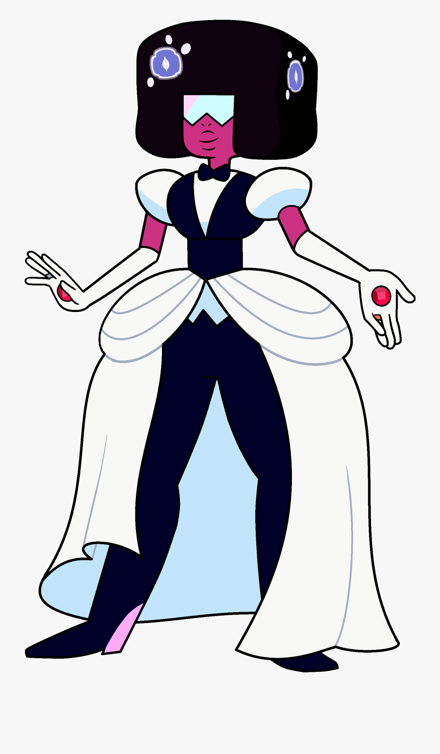 Image Garnet Wedding Outfit - Garnet Steven Universe Wedding, Transparent Clipart