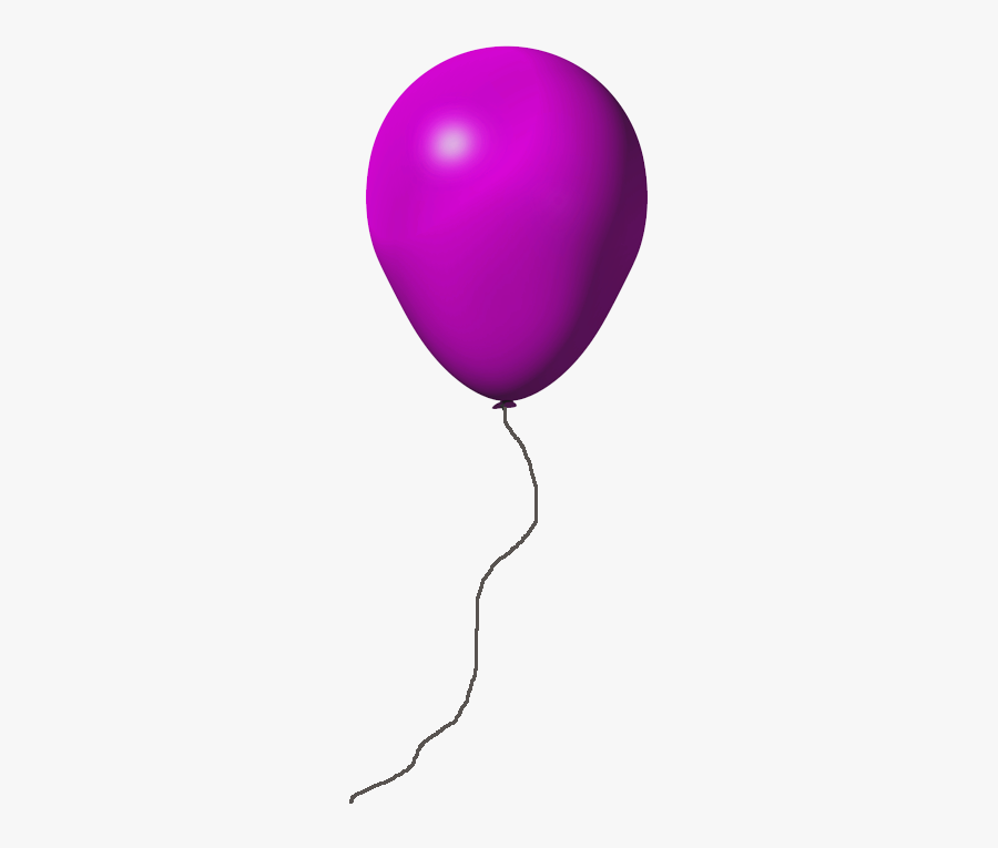 Pink Balloon Transparent Background, Transparent Clipart