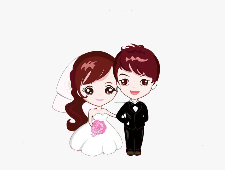 Clip Art Romance Couple Drawing Cartoon - Couples Pic In Cartoon, Transparent Clipart