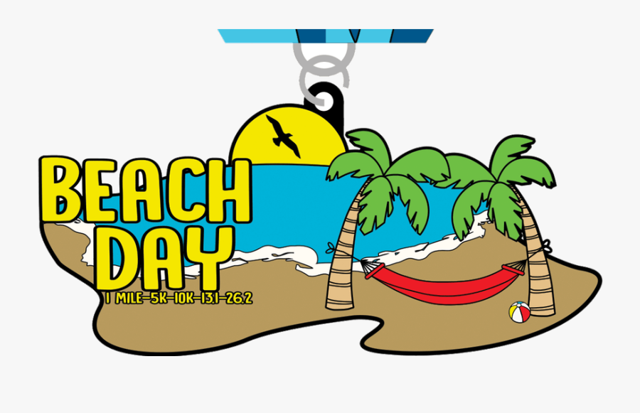 Beach Day Mile, Transparent Clipart
