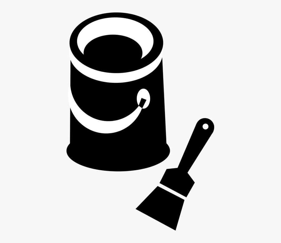 Vector Illustration Of Home Renovation And Decoration - Lata De Tinta Vetor Png, Transparent Clipart