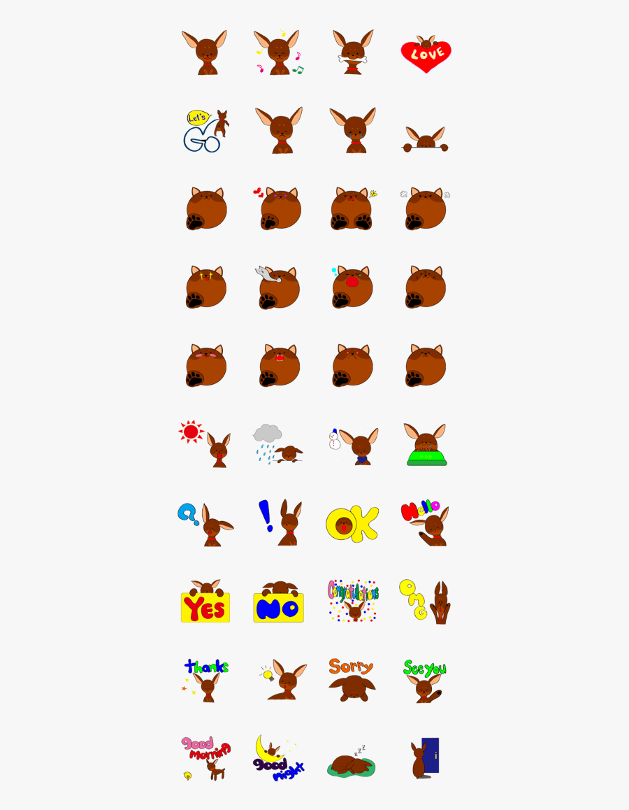 Round Face Miniature Pinscher, Transparent Clipart