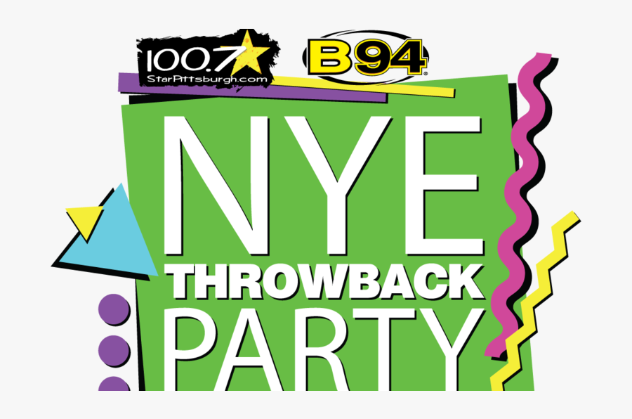 Star/b-94 Throw Back Party, Transparent Clipart