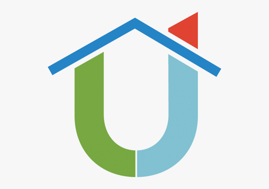 U House Graphic-element, Transparent Clipart