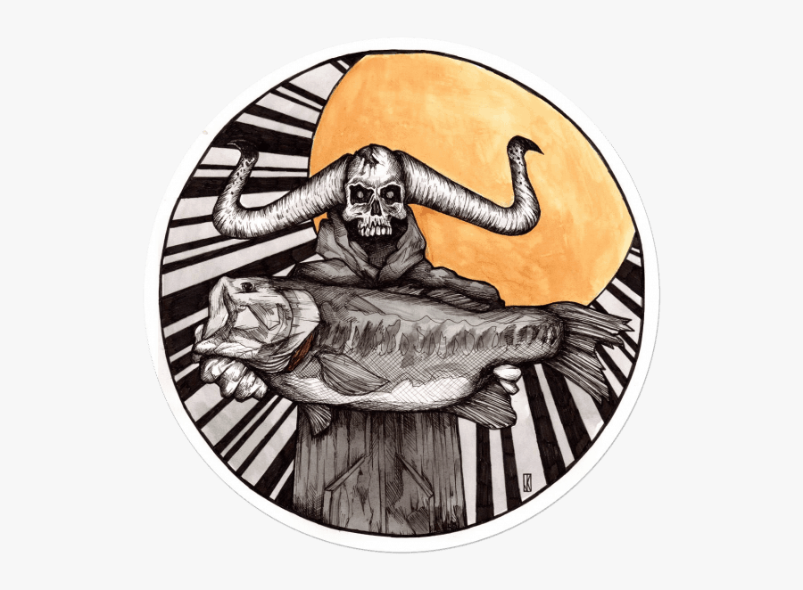 Jake Keeler Bringer Of Bucketmouth Largemouth Bass - Illustration, Transparent Clipart