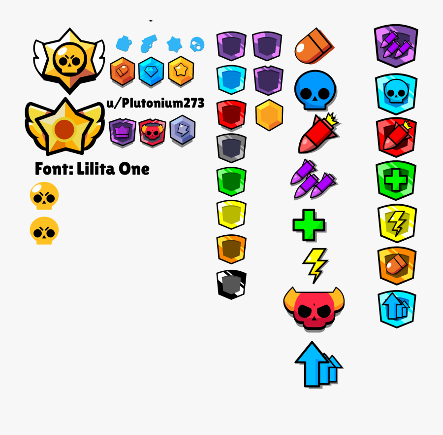 Artjust Made Bunches Of Icon Textures - Brawl Stars Leon Art, Transparent Clipart