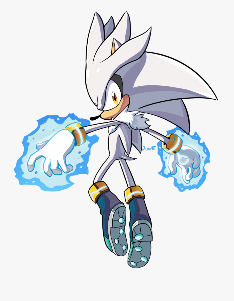 Silver The Hedgehog Drawing, Transparent Clipart