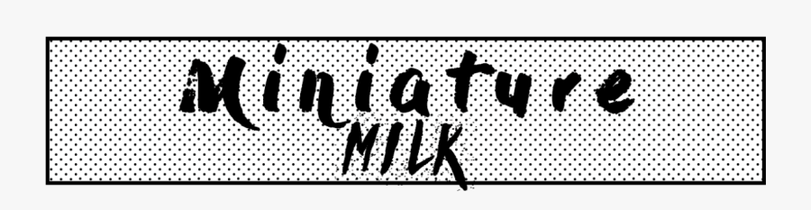 Miniature Milk, Transparent Clipart
