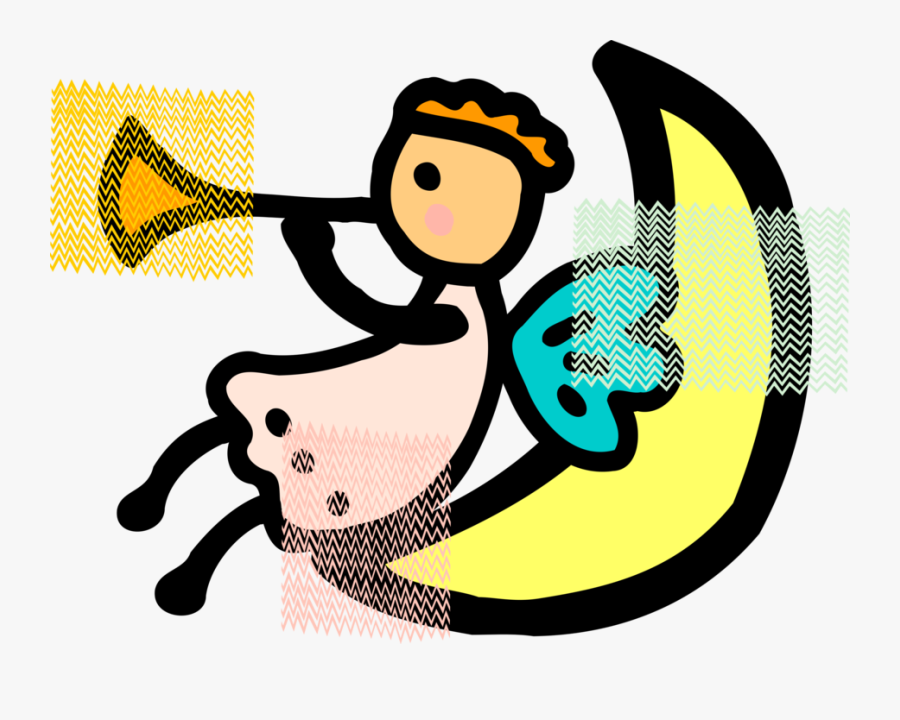 Horn Clipart Angel, Transparent Clipart
