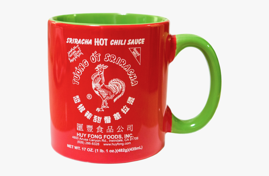 Gifts For The - Sriracha Coffee Mug, Transparent Clipart