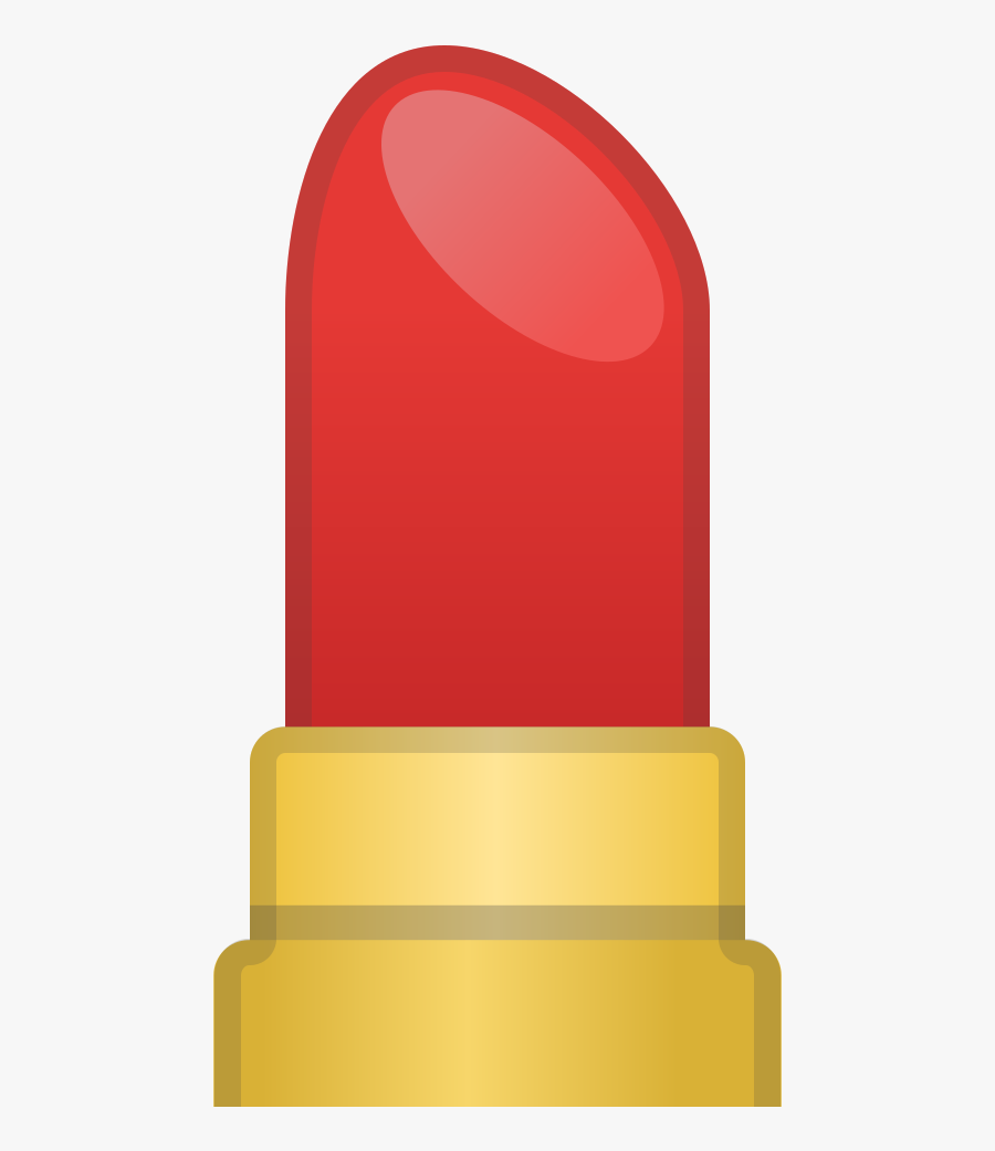 Icon Noto Clothing Objects - Red Lipstick Emoji, Transparent Clipart