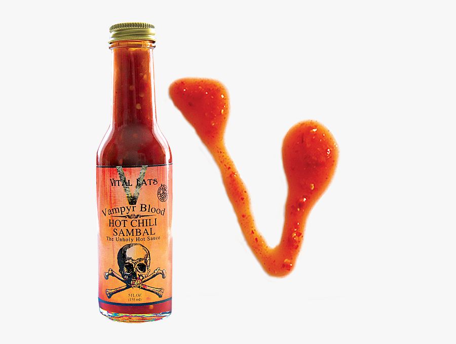 Vampyr Blood Hot Chili - Vampyr Blood Hot Sauce, Transparent Clipart