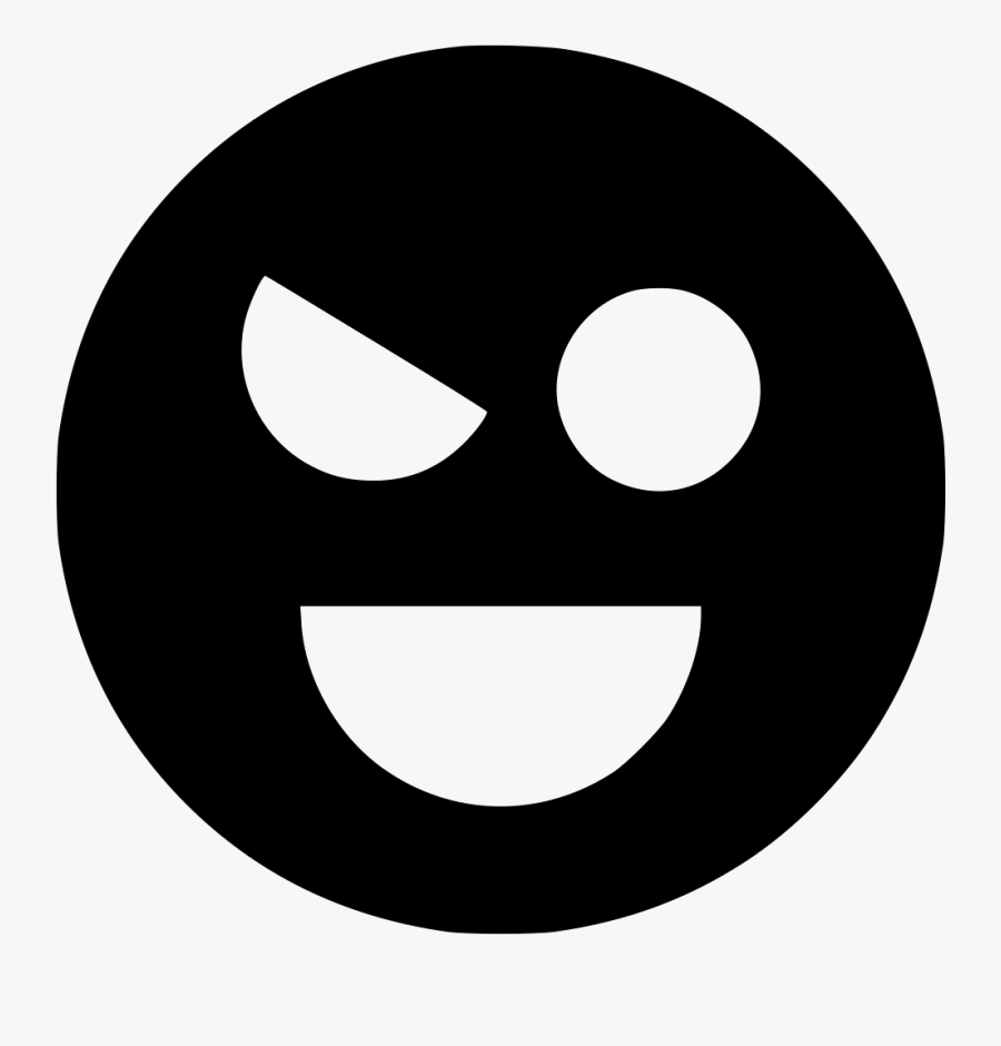 Art,symbol,black And White,no Expression - Smiley Black And White Icon, Transparent Clipart