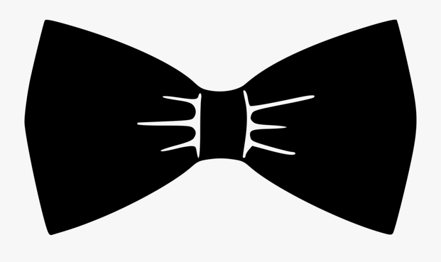 Bow Tie, Formal, Black, Tuxedo, Tie, Bow, Wedding - Bow Tie Vector Clipart, Transparent Clipart