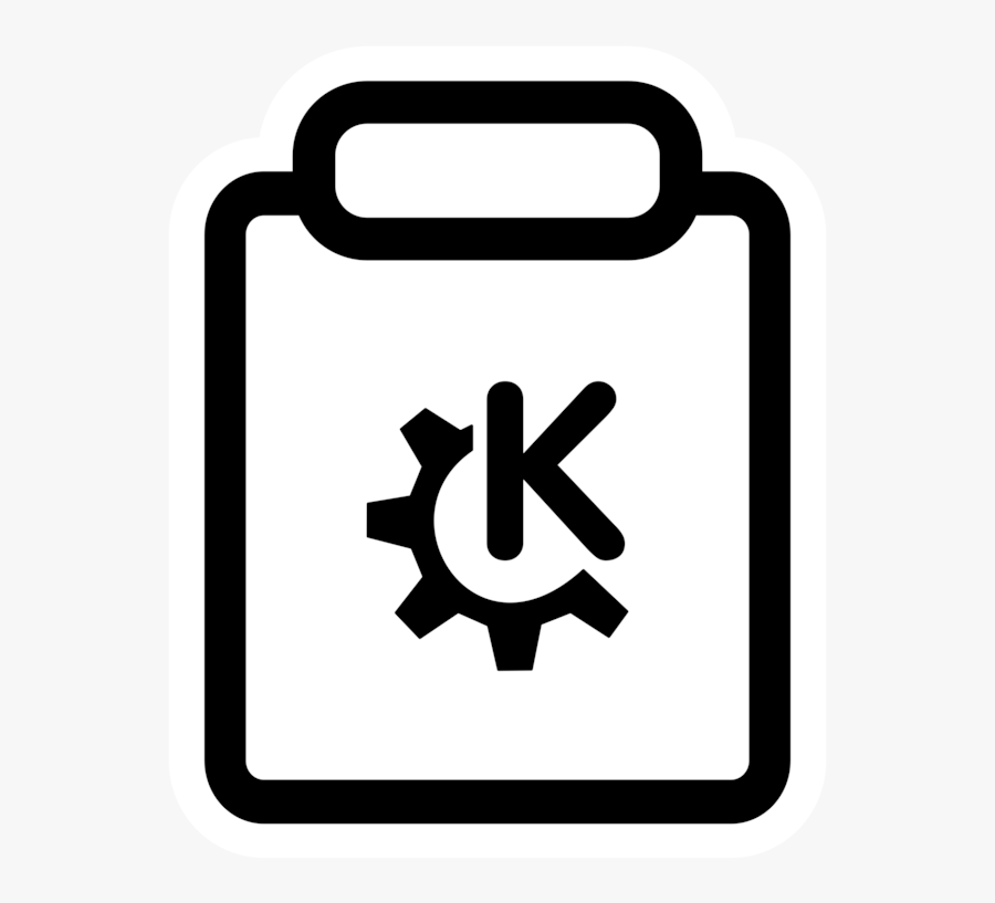 Symbol,text,line - Kde Laptop, Transparent Clipart