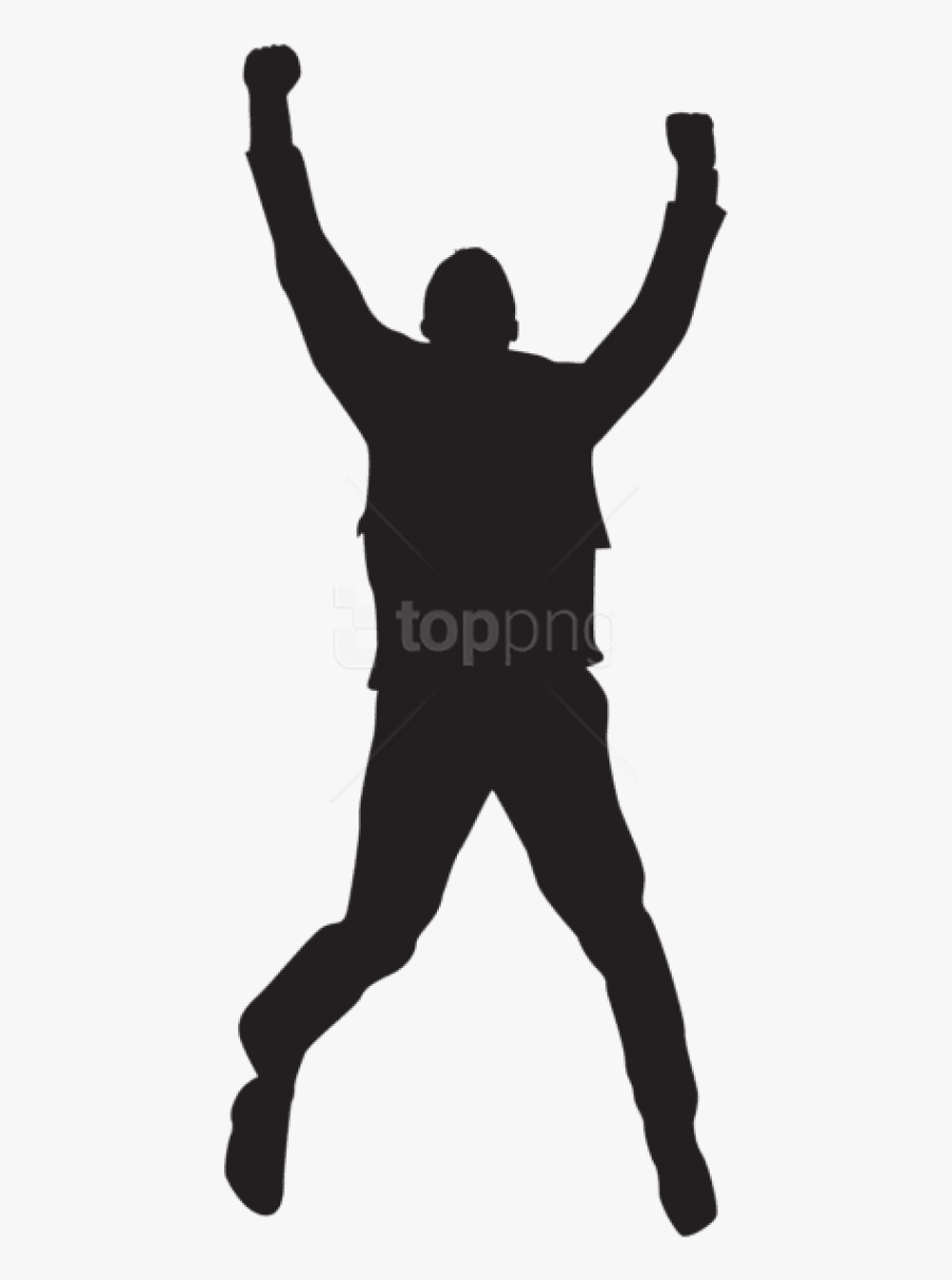 Person Silhouette Transparent Background, Transparent Clipart