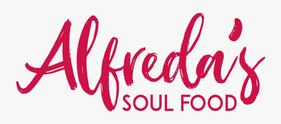 Alfreda"s Soul Food - Calligraphy, Transparent Clipart