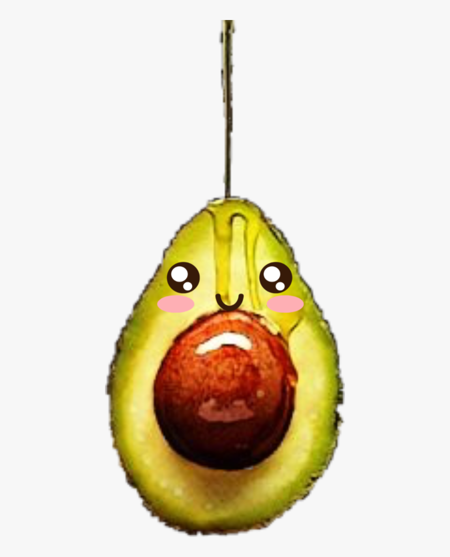 Avocado Avocadostickers Kawaii Sticky - Cartoon, Transparent Clipart