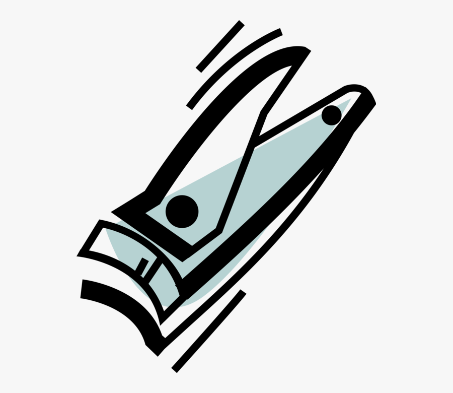 Transparent Clippers Clipart - Nail Clipper Vector Png, Transparent Clipart