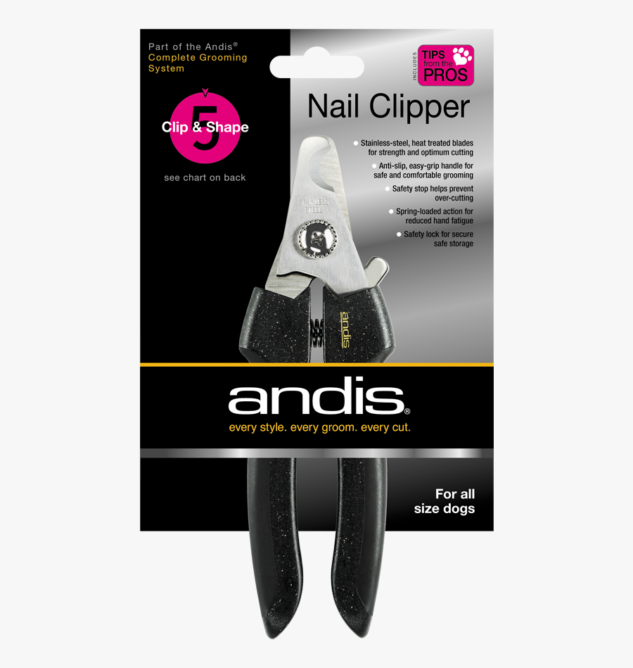 Andis Nail Clipper, Transparent Clipart