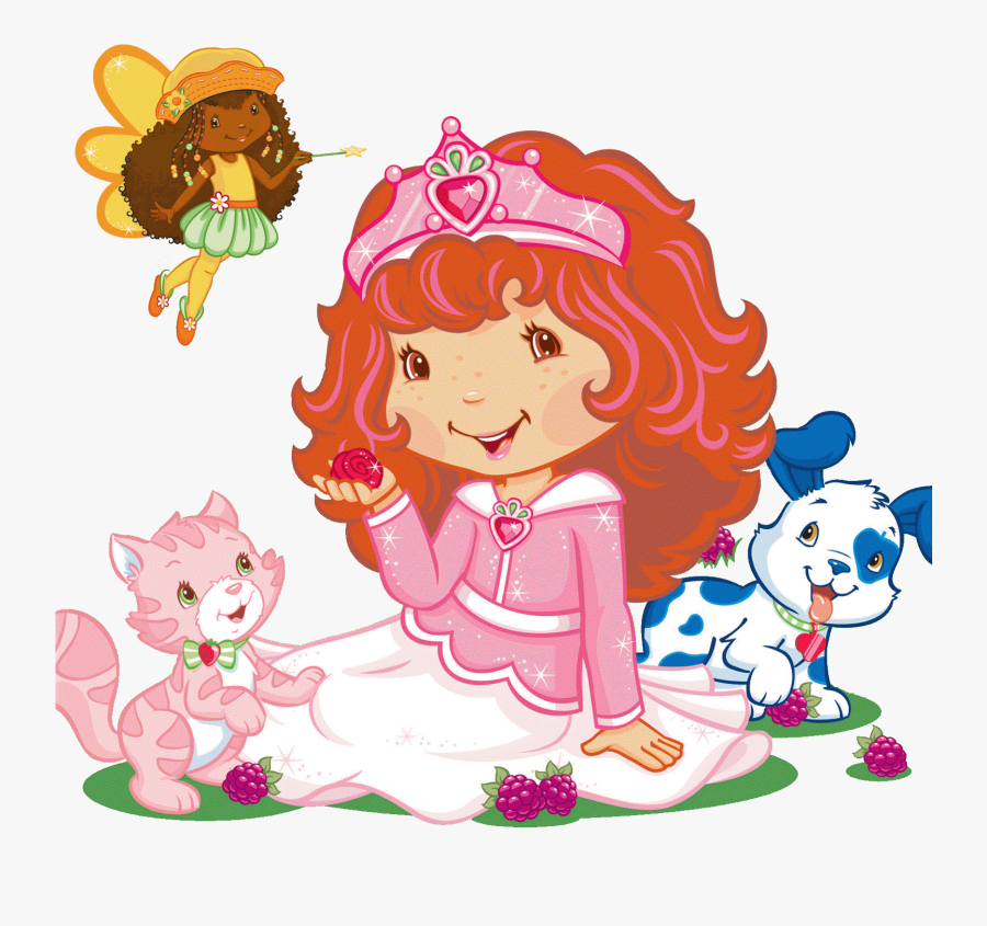 Community For Free Download - Strawberry Shortcake Greeting Cards, Transparent Clipart