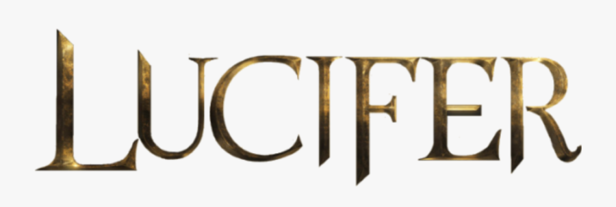 Lucifer Tv Logo - Calligraphy, Transparent Clipart