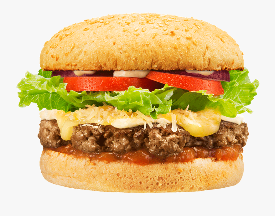 Cheeseburger Hamburger Buffalo Burger Taco Whopper - Burger Fuel Veggie Burger, Transparent Clipart
