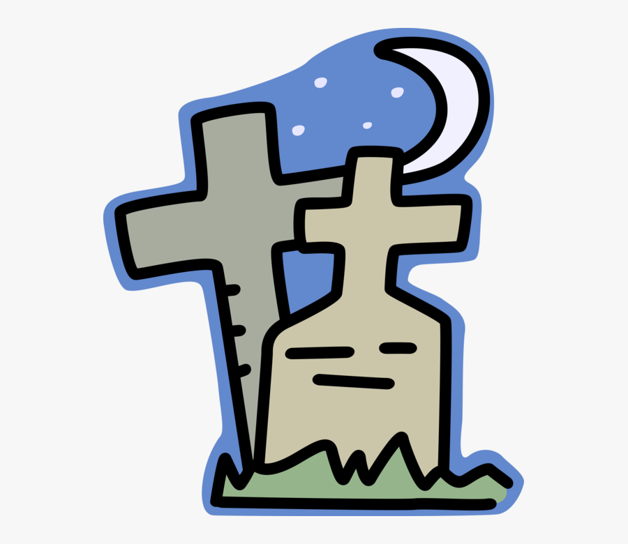 Gravestone Graves Image Illustration Of And Tomb - Said Is Dead Use These Instead, Transparent Clipart