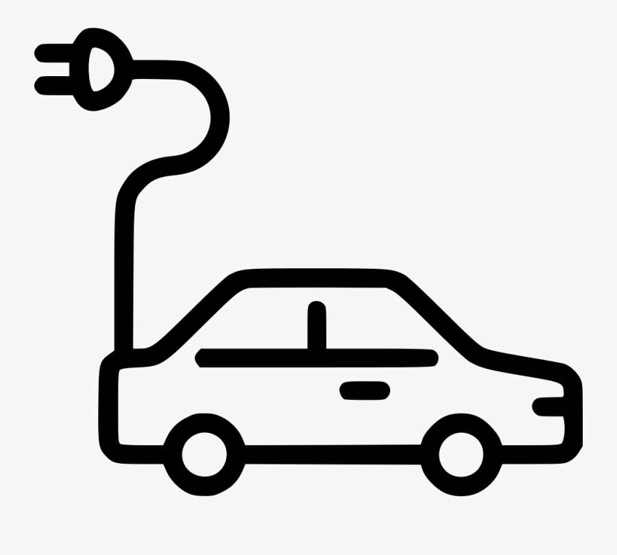 Electric Car - Electric Car Icon Png, Transparent Clipart