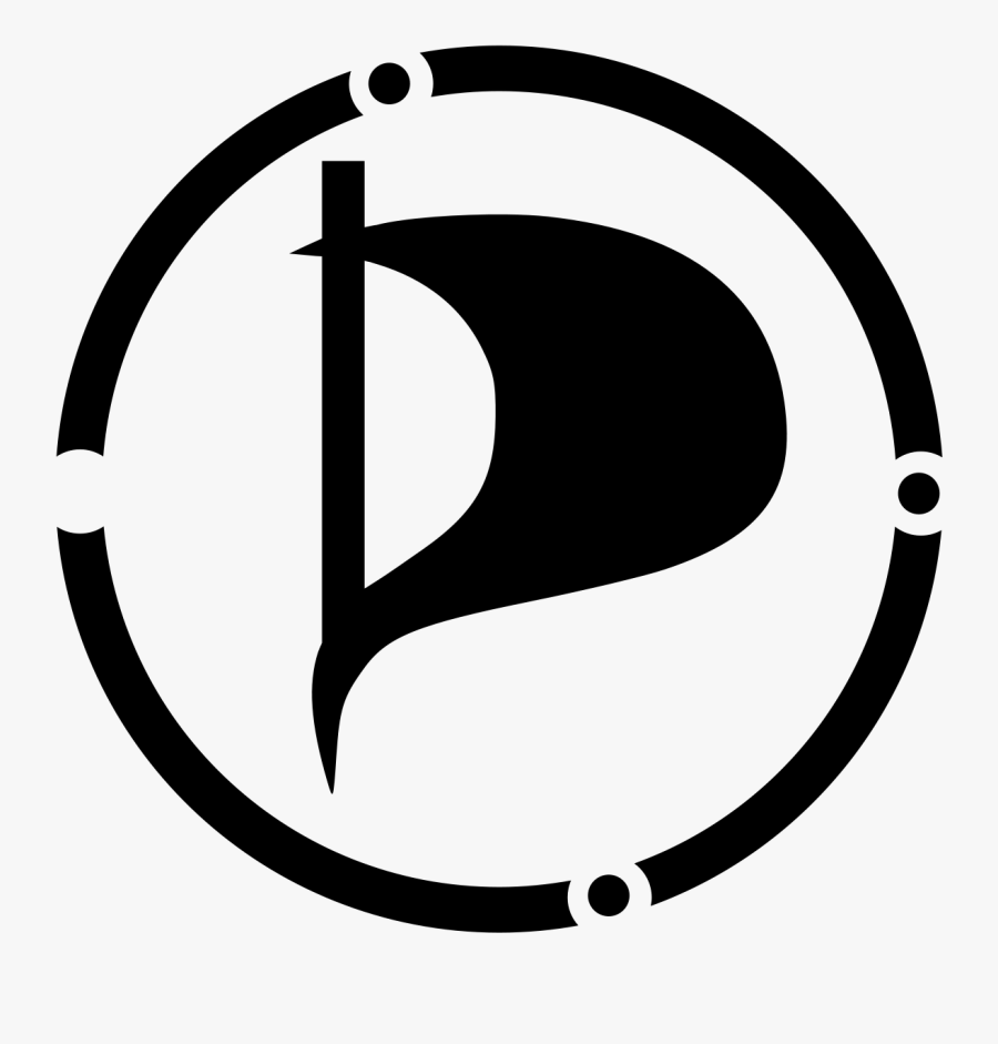 Pirate Party Logo Png, Transparent Clipart