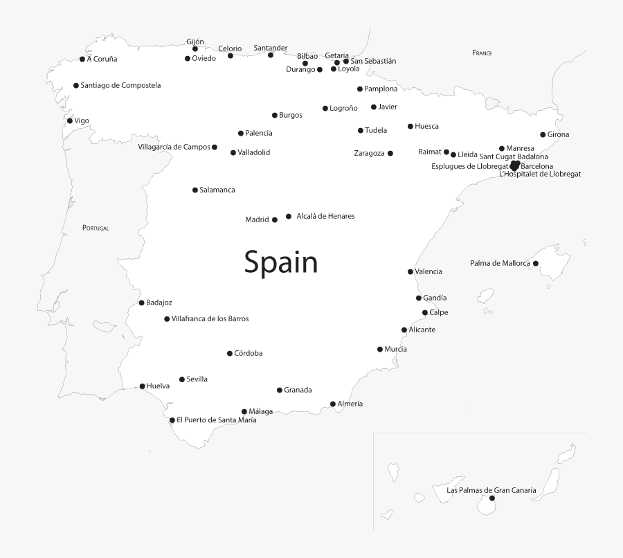 Spain Silhouette Png, Transparent Clipart