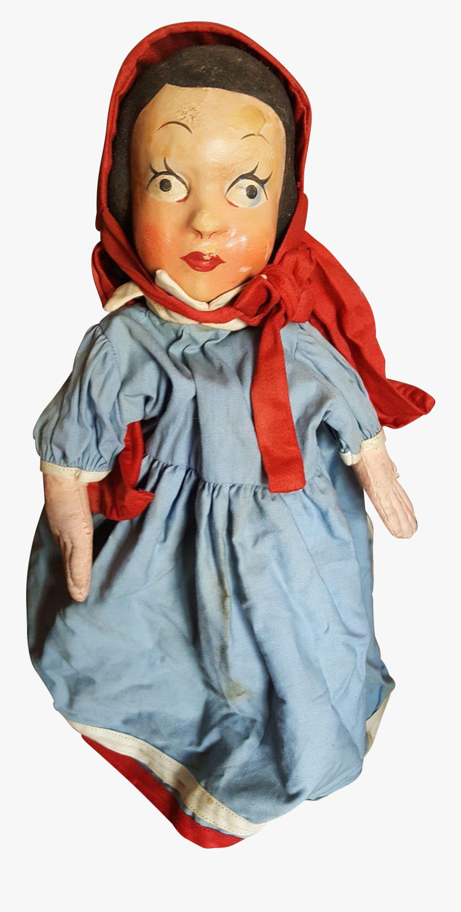 Clip Art Vintage S Wpa Paper - Doll, Transparent Clipart