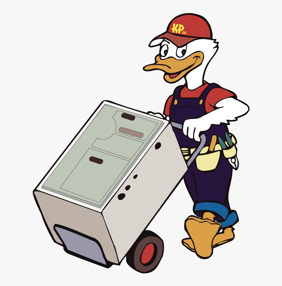 Kp Duck - Heating & Cooling Logo, Transparent Clipart