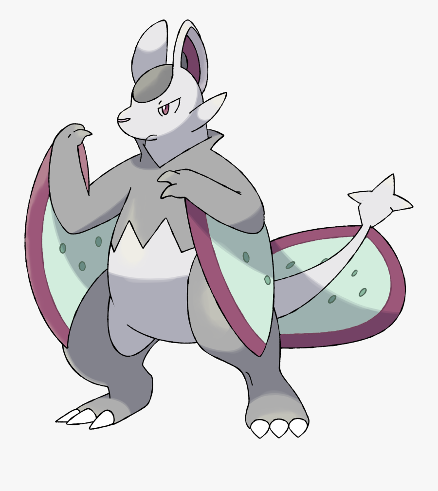 Darkandwindie Fakemon Wiki - Flying Lemur Fakemon, Transparent Clipart