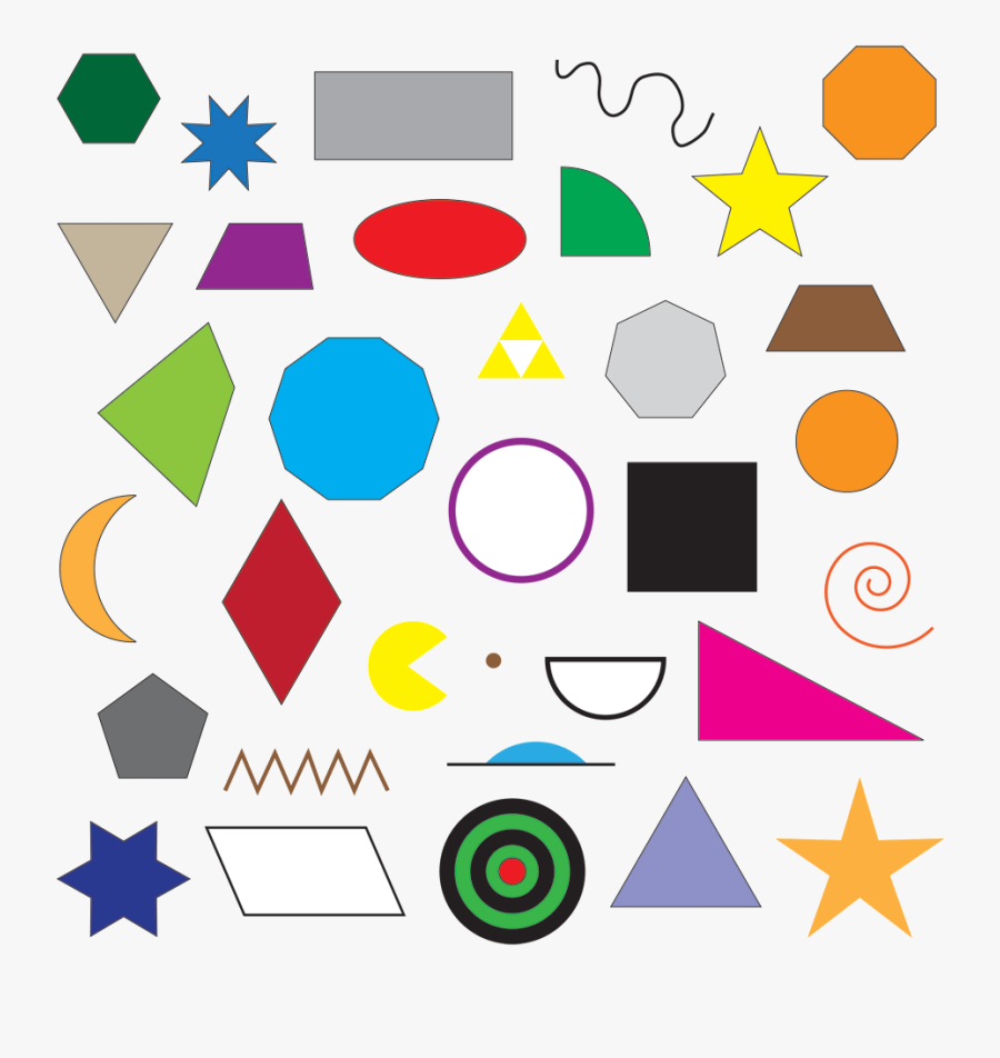 Svg Free Library Colored Shapes Bonanza Quiz By Goc - Colored Shapes, Transparent Clipart