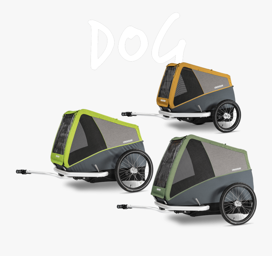 Large Dog Cycle Trailer, Transparent Clipart
