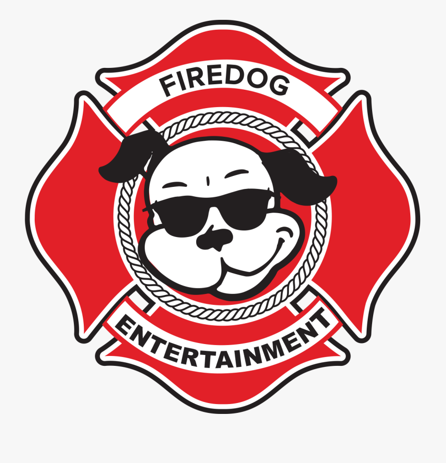 Firedog Entertainment, Llc - Fire Fighter Logo Png, Transparent Clipart
