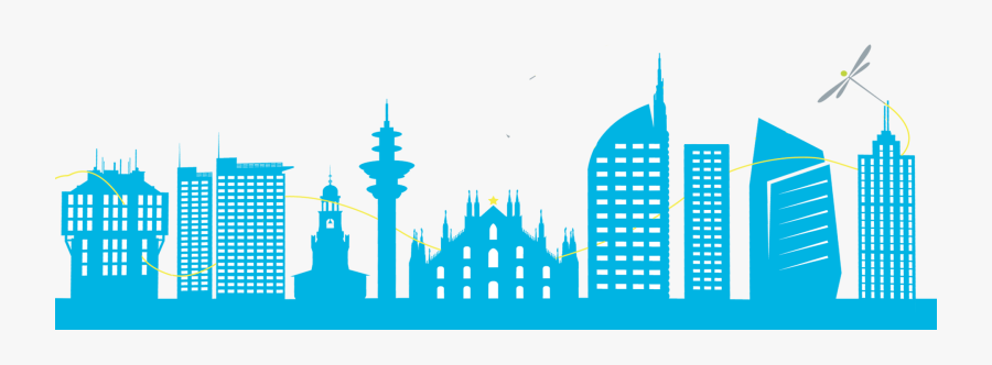 Transparent Habeas Corpus Clipart - Silhouette Skyline Milano Png, Transparent Clipart